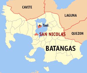 san nicolas angeles city map|San Nicolas, Batangas Profile – PhilAtlas.